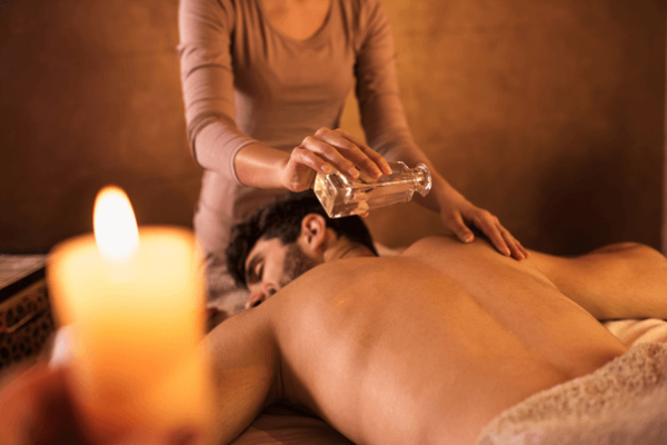 Hot oil Massage Hot oil Massage